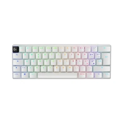 Abbildung von Logitech G PRO X 60 Lightspeed kabellose Gaming Tastatur, US International QWERTY indeling, Weiß
