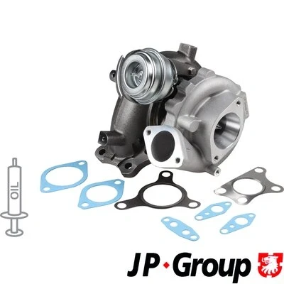 Abbildung von JP GROUP 4017400500 Turbolader Abgasturbolader inkl. Dichtungssatz NISSAN: NP300 Navara Pickup, Pathfinder 3