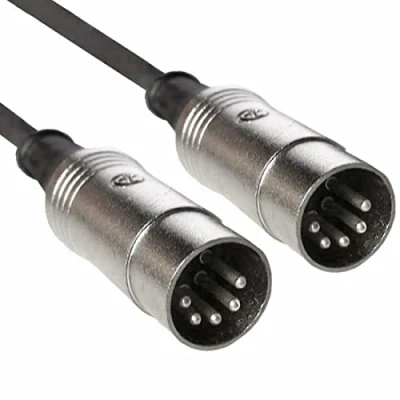 Abbildung von keepdrum MID001 MIDI Kabel 2m Male Male…