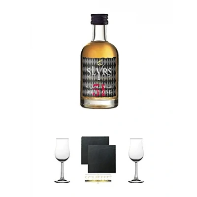 Abbildung von Slyrs (51%) Fifty One Single Malt Whisky Deutschland 5 cl +Geschenkset