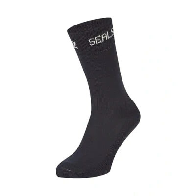 Abbildung von SEALSKINZ Unisex Suffield Solo Merino Socke, Navy, M EU