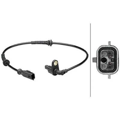 Abbildung von HELLA 6PU 012 679 121 ABS Sensor Hinterachse Hallsensor 2 DACIA: Duster SUV
