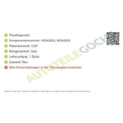 Abbildung von Pleuellagersatz KOLBENSCHMIDT 37041620