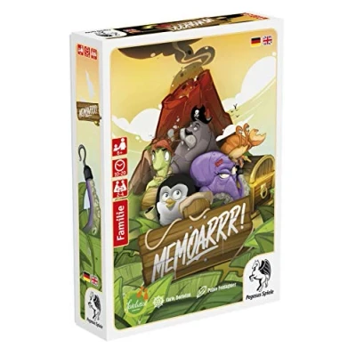 Abbildung von PEGASUS SPIELE Memoarrr! Kartenspiel Edition Spielwiese 8 Jahre+ Mehrfarbig
