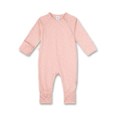 Abbildung von Sanetta Overall LONG Pyjama für Kinder, Größe: 68, Silver pink