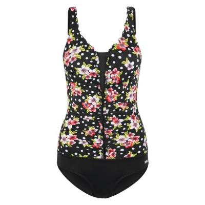 Abbildung von Lascana Badeanzug, Damen, Größe: 42xB, Black