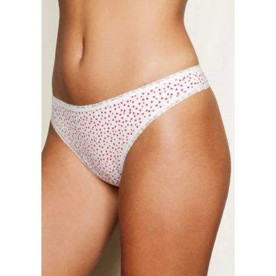 Abbildung von LASCANA String (5er Pack) mit süßen Herzchen Prints und aus elastischer Baumwoll Qualität