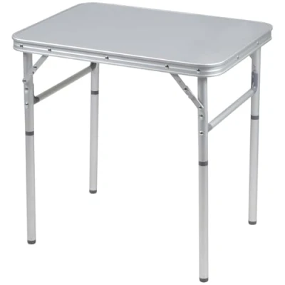 Abbildung von Bo Camp Campingtisch Alu Mini Premium, Klapptisch Koffertisch Falttisch 2 Höhen