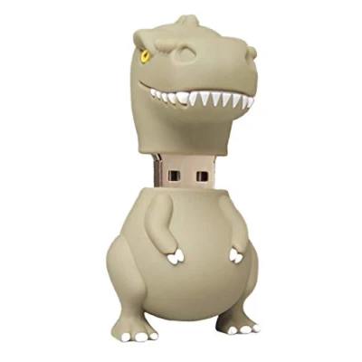 Abbildung von Ulticool Dinosaurier Reptil T rex 8 GB USB Stick Original Design Flash Pen Drive Speicherstick Dino Grün Weiß