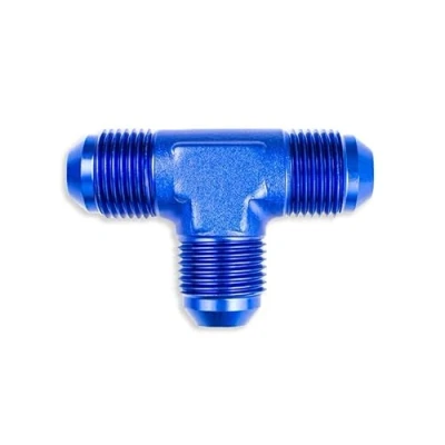 Abbildung von T Stück Fitting Adapter Verbinder Anschluss Mann AN10/AN10/AN10 Blau