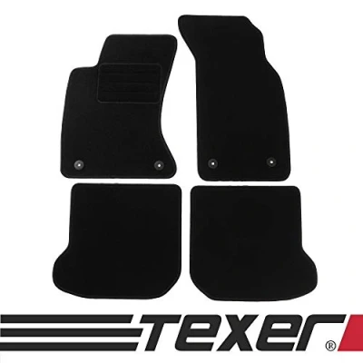 Abbildung von TEXER Textil Fußmatten Passend für Audi A4 B5 8D Bj. 1994 2001 Basic