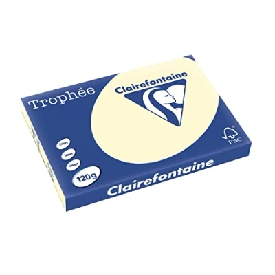 Abbildung von Clairefontaine Kopierpapier Trophee A3 120g/qm VE=250 Blatt elfenbein