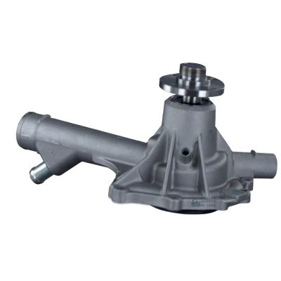 Abbildung von FEBI BILSTEIN 17253 Wasserpumpe Aluguss mit Dichtung Kunststoff MERCEDES BENZ: C Klasse Limousine, SLK, E Limousine