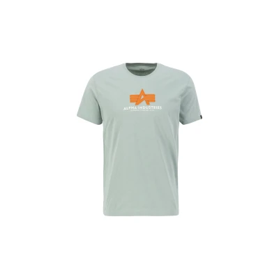 Abbildung von Alpha Industries Tshirt print, Herren, Größe: Large, Dusty green
