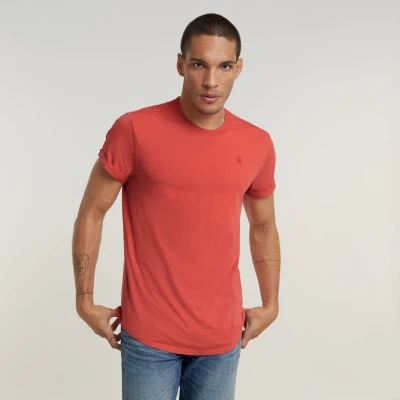 Abbildung von G Star LASH R T S\S Tshirt basic, Herren, Größe: Small, Finch