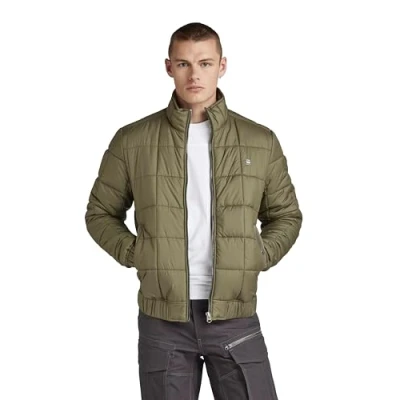 Abbildung von G Star Meefic Quilted Winterjacke, Herren, Größe: XL, Oliv