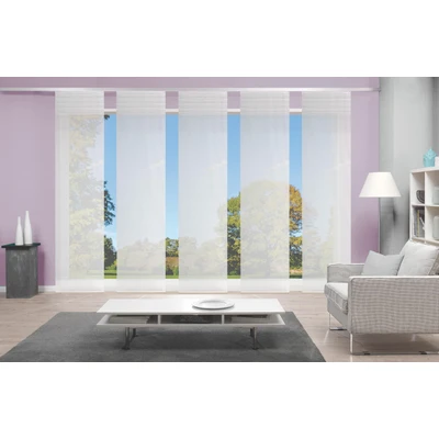 Abbildung von Vision S Schiebegardine &quot;5ER Set ROM&quot;, (5 St.), HxB: 260x60, Schiebevorhang 5er Uni
