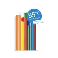 Abbildung von Steinel Niedrigtemperratur Klebesticks Color, bunte 85 Heißklebesticks 7 mm, 16 Stk. Heißklebepatronen, für Klepistole GlueMatic 1007 LT