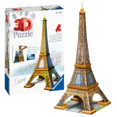 Abbildung von Ravensburger 12556 Eiffelturm 3D Puzzle 216 Teile