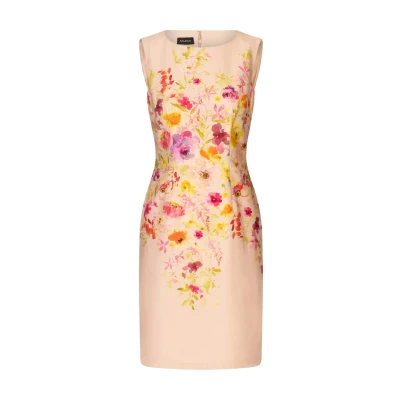 Abbildung von Apart Etuikleid rosemulticolor, Damen, Größe: 42, Rose multicolor