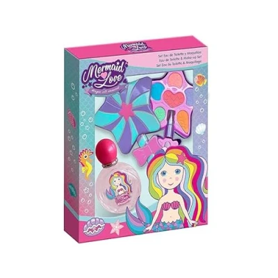 Abbildung von Cartoon Lorenay Mermaid Love Edt y Maquillaje Spay 50ml Sets