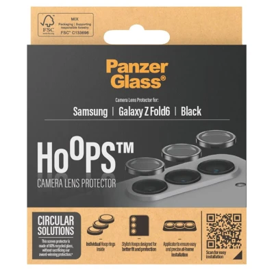 Abbildung von Samsung Galaxy Z Fold 6 Panzerglas PanzerGlass Camera Protector Hoop Optic Rings Kameraprotektor für das