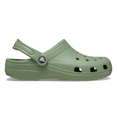 Abbildung von Crocs Classic Unisex Pantolette flach, Größe: 43 44, Moss Schuhe