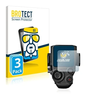 Abbildung von BROTECT Schutzglas für DJI RS 3 (3 Stück) Schutzfolie Panzer Folie Glas [Extrem Kratzfest 9H, Anti Fingerprint, Ultra Transparent]