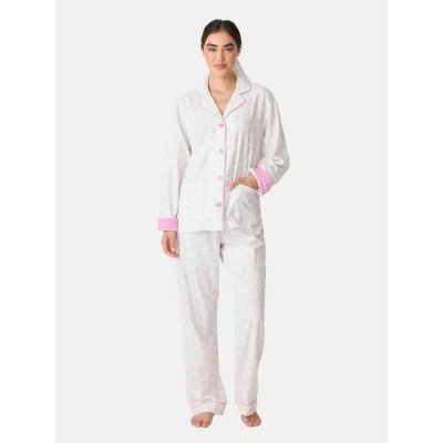 Abbildung von PJ Salvage SET Nachtwäsche Set, Damen, Größe: Small, Weiss