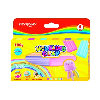 Abbildung von Plasticine KEYROAD Wave Pastellfarben 30g 1 Stk.
