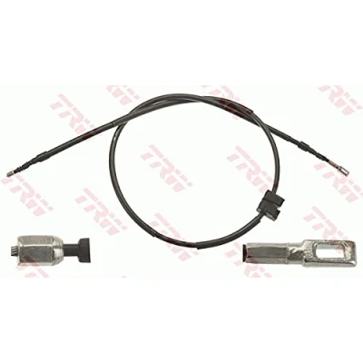 Abbildung von TRW GCH713 Handbremsseil 1720, 1560 Scheibenbremse AUDI: A8 D2