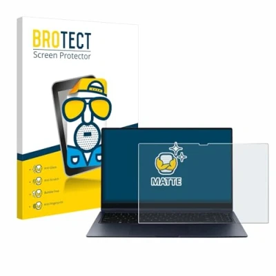 Abbildung von BROTECT Entspiegelungs Schutzfolie für Samsung Galaxy Book Pro 360 15&quot; Matte Displayschutz Folie, Anti Reflex, Fingerprint