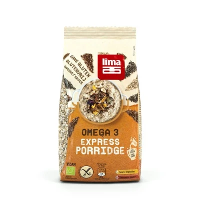 Abbildung von Lima Bio Porridge Express Omega 3 Frühstück glutenfrei 350g