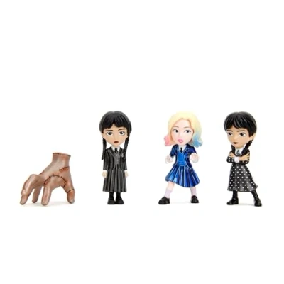 Abbildung von Jada Sammelfigur MetalFigs Wednesday 4er Pack 2,5 Zoll 6,5 cm 25325204
