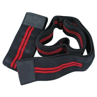 Abbildung von Best Body Nutrition Kniebandage Kniebandagen schwarz/rot Paar