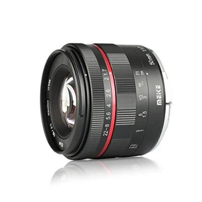 Abbildung von Meike 50mm F1.7 Objektiv multicoated für Sony E Mount