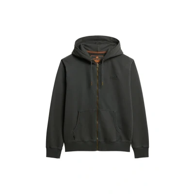 Abbildung von Superdry Sweatjacke, Herren, Größe: Small, Washed black