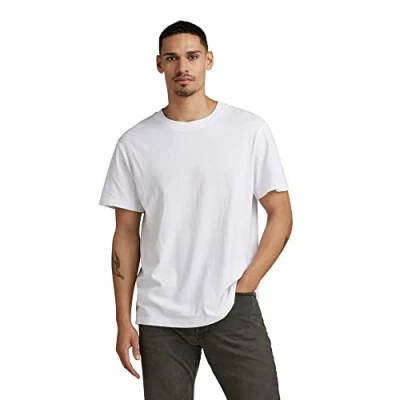 Abbildung von G STAR RAW Herren Loose T Shirt, Weiß (white D23337 C336 110), S