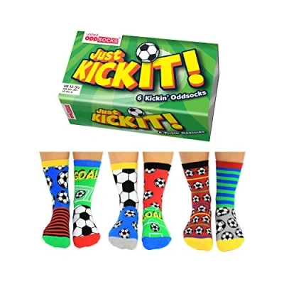 Abbildung von United Oddsocks Freizeitsocken Kick it Socken in 30,5 39 im 6er Set