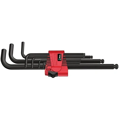Abbildung von Wera 950/9 Hex Plus 6 L förmiger Inbusschlüssel Metrisch 9 Stück(e) (022086)