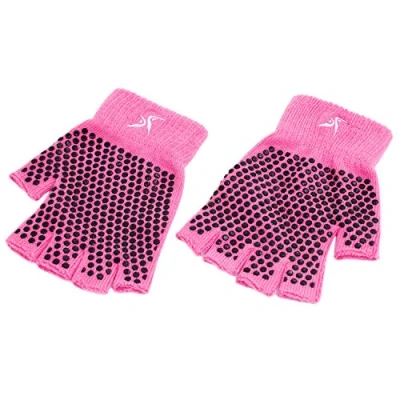 Abbildung von ProsourceFit Herren Prosource Ps 2624 yg Pink Grippy Griffige Yoga Handschuhe, Pink, Einheitsgröße EU