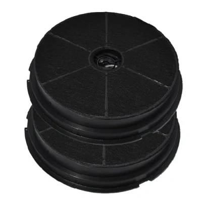 Abbildung von AllSpares Aktivkohlefilter (x2) für Dunstabzugshauben geeignet Refsta K25 und Zanker Typ H / 9029793784 (Ø193mm)