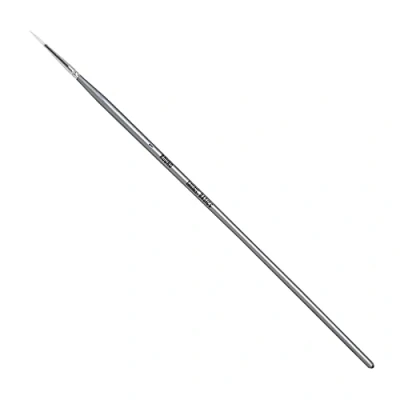 Abbildung von Liquitex 6921001 Basics Pinsel, Synthetikpinsel für Acrylfarben, langlebig, robust und formstabil Rundpinsel Nr. 1