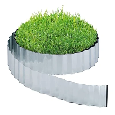 Abbildung von relaxdays Rasenkante 12m aus Metall