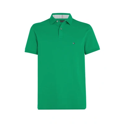 Abbildung von Tommy Hilfiger Regular Poloshirt, Herren, Größe: XS, Olympic green