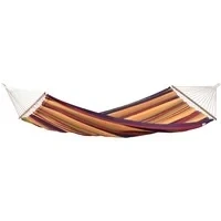 Abbildung von Stabhängematte 140cm Brasilia tropical bunt gelb rot