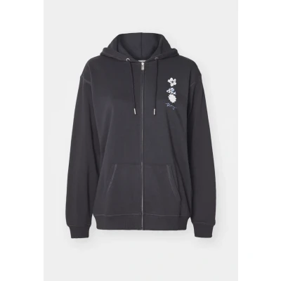 Abbildung von Roxy SURF Stoked ZIP Sweatjacke, Damen, Größe: Large, Black