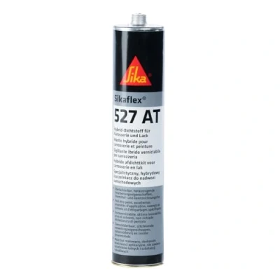 Abbildung von SIKA Dichtstoff Sikaflex 527 AT Hellgrau für den Innen und Außenbereich der Fahrzeugkarosserie lösemittelfrei 300 ml