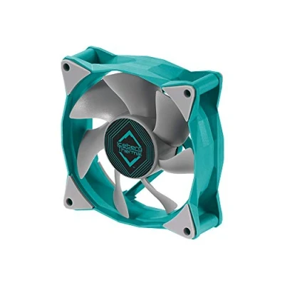 Abbildung von Iceberg Thermal IceGALE Xtra 80mm PWM Hochleistungs Gehäuselüfter (Blaugrün)