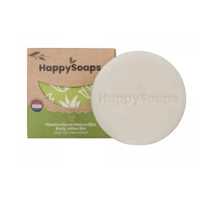 Abbildung von HappySoaps Aloe You Vera Much Body Lotion Bar 70g